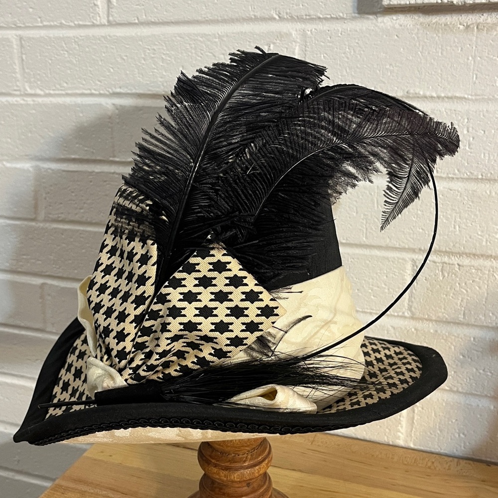 Handmade reproduction Victorian hat